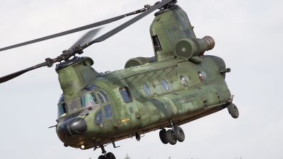 Photo ID 69264 by Johan Havelaar. Netherlands Air Force Boeing Vertol CH 47D Chinook, D 666