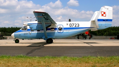 Photo ID 70010 by Stephan Sarich. Poland Air Force Antonov An 28TD, 0723