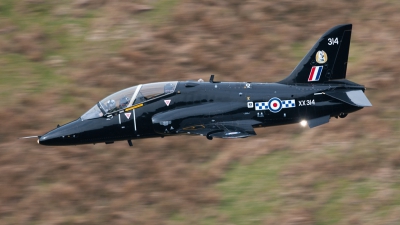 Photo ID 69725 by Paul Massey. UK Air Force British Aerospace Hawk T 1W, XX314