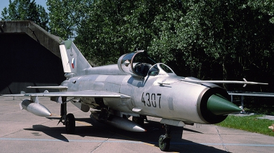Photo ID 8765 by Lieuwe Hofstra. Czech Republic Air Force Mikoyan Gurevich MiG 21MF, 4307