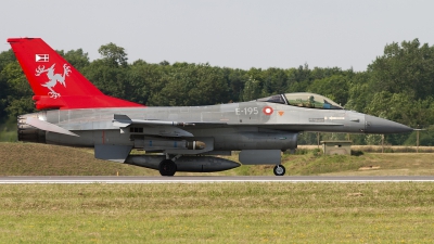Photo ID 70139 by Chris Lofting. Denmark Air Force General Dynamics F 16AM Fighting Falcon, E 195