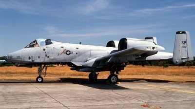 Photo ID 70291 by Alex Staruszkiewicz. USA Air Force Fairchild A 10A Thunderbolt II, 81 0962