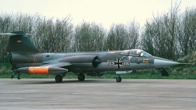 Photo ID 71440 by Arie van Groen. Germany Air Force Lockheed F 104G Starfighter, 26 03