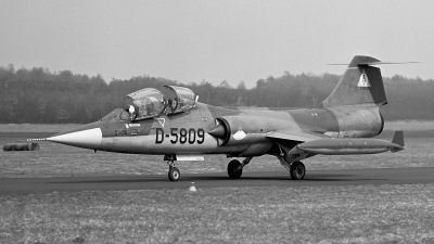 Photo ID 71961 by Henk Schuitemaker. Netherlands Air Force Lockheed TF 104G Starfighter, D 5809