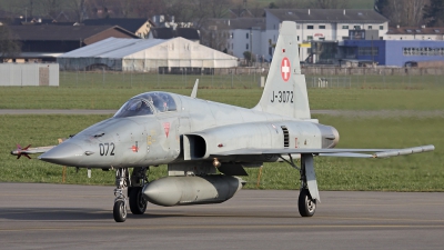 Photo ID 71965 by Andreas Weber. Switzerland Air Force Northrop F 5E Tiger II, J 3072