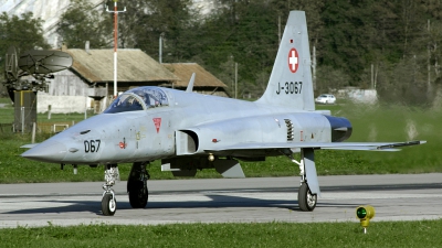 Photo ID 72025 by Joop de Groot. Switzerland Air Force Northrop F 5E Tiger II, J 3067