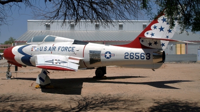 Photo ID 72207 by Mark. USA Air Force Republic F 84F Thunderstreak, 52 6563