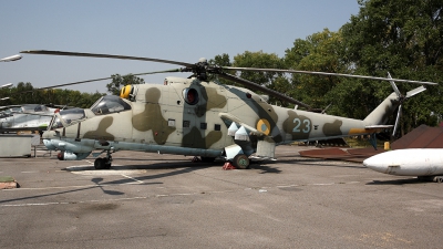 Photo ID 72401 by Carl Brent. Ukraine Army Aviation Mil Mi 24V,  