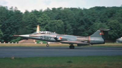 Photo ID 73310 by Arie van Groen. Netherlands Air Force Lockheed TF 104G Starfighter, D 5817