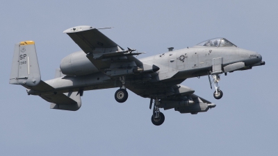 Photo ID 73041 by Niels Roman / VORTEX-images. USA Air Force Fairchild A 10C Thunderbolt II, 81 0956