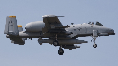 Photo ID 73653 by Niels Roman / VORTEX-images. USA Air Force Fairchild A 10C Thunderbolt II, 82 0646