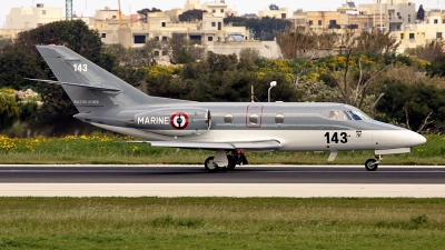 Photo ID 73167 by Mark. France Navy Dassault Falcon 10MER, 143