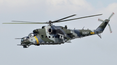 Photo ID 73362 by Bart Hoekstra. Czech Republic Air Force Mil Mi 35 Mi 24V, 3367