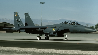 Photo ID 73845 by David F. Brown. USA Air Force McDonnell Douglas F 15E Strike Eagle, 89 0489