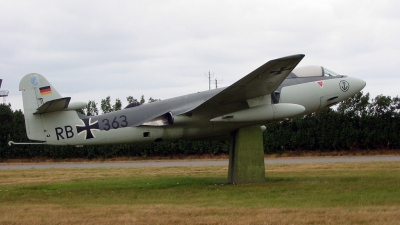 Photo ID 9274 by Michael Baldock. Germany Navy Hawker Sea Hawk F101, RB 363