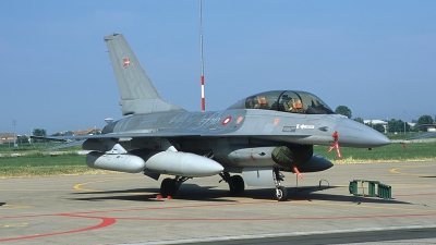 Photo ID 9291 by Giorgio Pitteri. Denmark Air Force General Dynamics F 16BM Fighting Falcon, ET 210