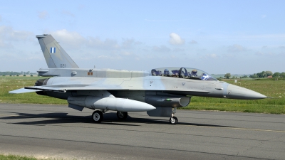 Photo ID 74290 by Joop de Groot. Greece Air Force General Dynamics F 16D Fighting Falcon, 021