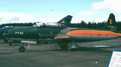 Photo ID 74521 by Arie van Groen. Belgium Air Force Lockheed T 33A Shooting Star, FT01