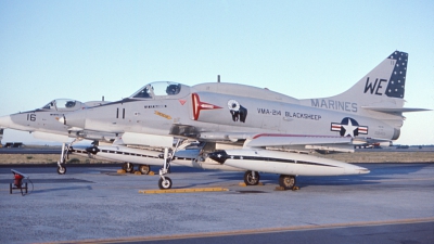 Photo ID 77180 by Robert W. Karlosky. USA Marines Douglas A 4M Skyhawk, 158412