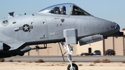 Photo ID 74857 by Brandon Farris. USA Air Force Fairchild OA 10A Thunderbolt II, 79 0114