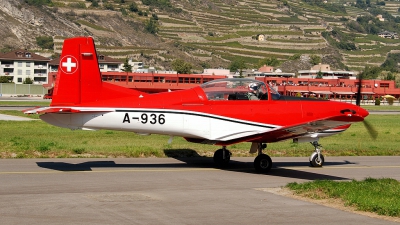 Photo ID 75247 by Martin Thoeni - Powerplanes. Switzerland Air Force Pilatus NCPC 7 Turbo Trainer, A 936