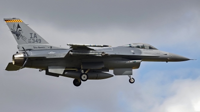 Photo ID 75352 by Darren Mottram. USA Air Force General Dynamics F 16C Fighting Falcon, 86 0349