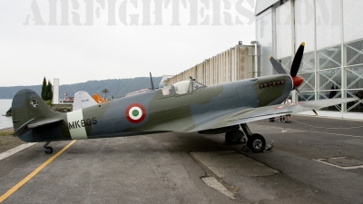 Photo ID 9445 by Roberto Bianchi. Italy Air Force Supermarine 361 Spitfire F IX, MK805