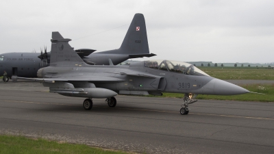 Photo ID 76545 by Niels Roman / VORTEX-images. Czech Republic Air Force Saab JAS 39D Gripen, 9819
