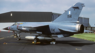Photo ID 75964 by Rainer Mueller. Greece Air Force Dassault Mirage F1CG, 114