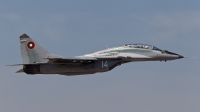 Photo ID 75980 by Andreas Zeitler - Flying-Wings. Bulgaria Air Force Mikoyan Gurevich MiG 29UB 9 51, 14