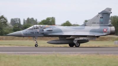 Photo ID 76667 by Peter Emmert. France Air Force Dassault Mirage 2000C, 115