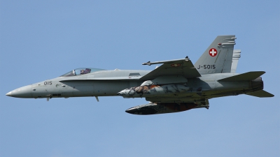 Photo ID 76905 by Markus Schrader. Switzerland Air Force McDonnell Douglas F A 18C Hornet, J 5015