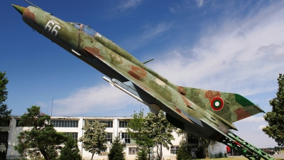 Photo ID 76895 by Stamatis Alipasalis. Bulgaria Air Force Mikoyan Gurevich MiG 21PFM, 66