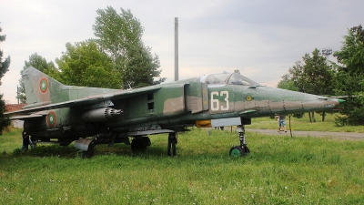 Photo ID 77113 by Stamatis Alipasalis. Bulgaria Air Force Mikoyan Gurevich MiG 23BN, 63