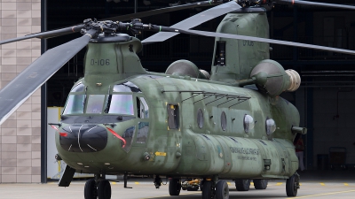 Photo ID 77033 by Mark Broekhans. Netherlands Air Force Boeing Vertol CH 47D Chinook, D 106