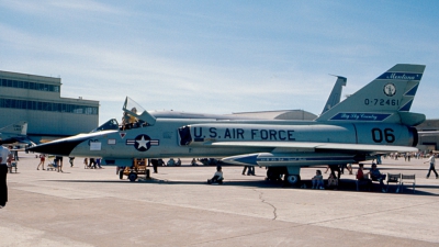 Photo ID 77214 by Robert W. Karlosky. USA Air Force Convair F 106A Delta Dart 8, 57 2461