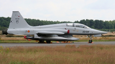 Photo ID 78007 by Milos Ruza. Spain Air Force Northrop SF 5M Freedom Fighter, AE 9 010