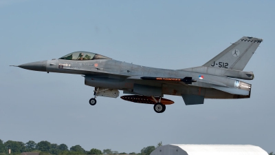 Photo ID 78562 by Bob Wood. Netherlands Air Force General Dynamics F 16AM Fighting Falcon, J 512