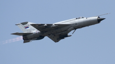 Photo ID 79038 by Anton Balakchiev. Serbia Air Force Mikoyan Gurevich MiG 21bis, 17409