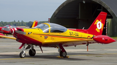 Photo ID 79313 by Tim Van den Boer. Belgium Air Force SIAI Marchetti SF 260M, ST 32