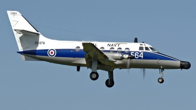 Photo ID 9947 by David Townsend. UK Navy Scottish Aviation HP 137 Jetstream T2, XX478