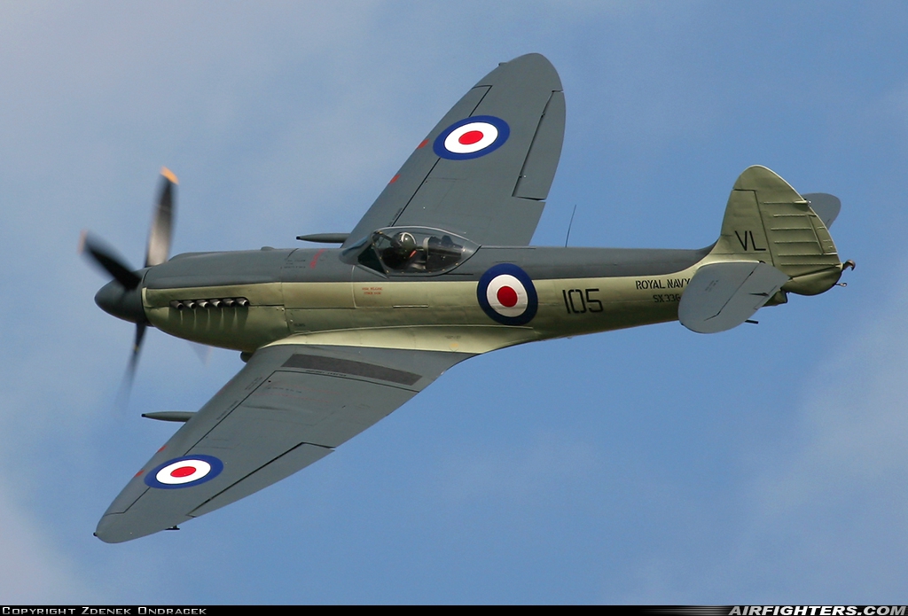 Photo ID 18400 by Zdenek Ondracek. Private Private Supermarine 384 Seafire F 17, G KASX