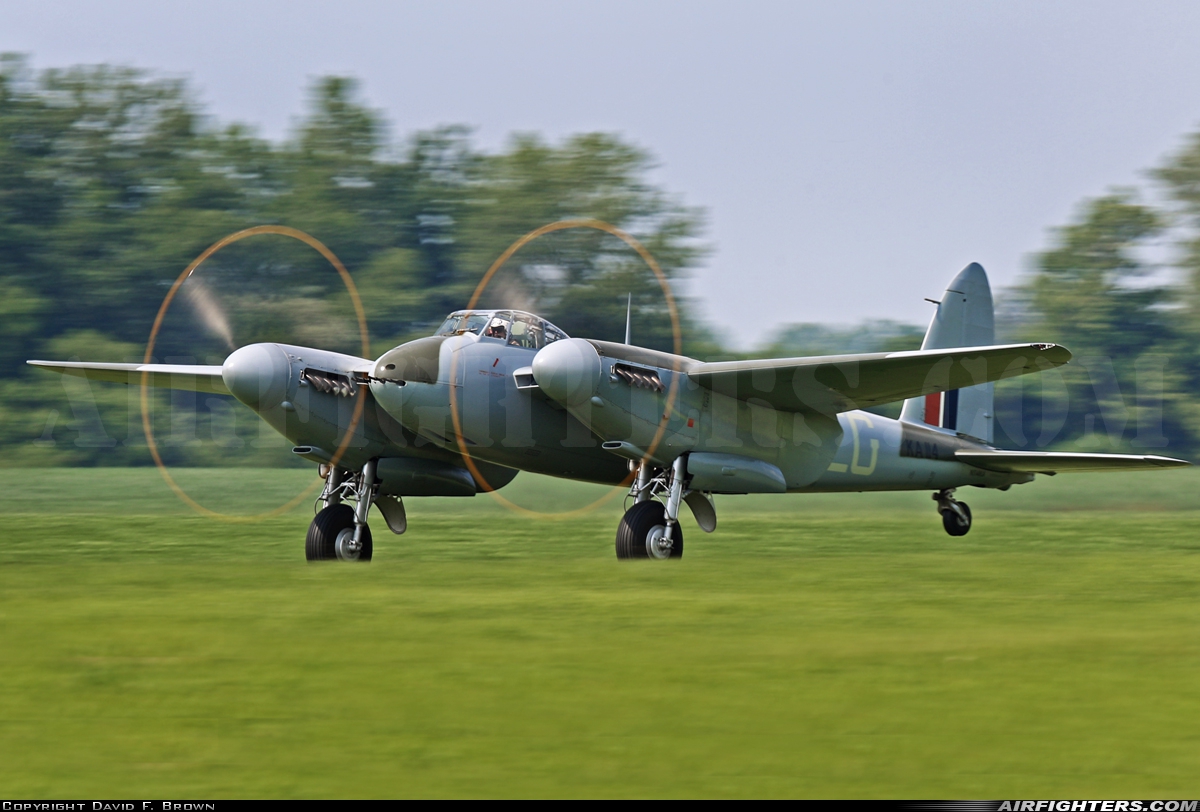 Photo ID 145216 by David F. Brown. Private Military Aviation Museum De Havilland DH 98 Mosquito FB 26, N114KA