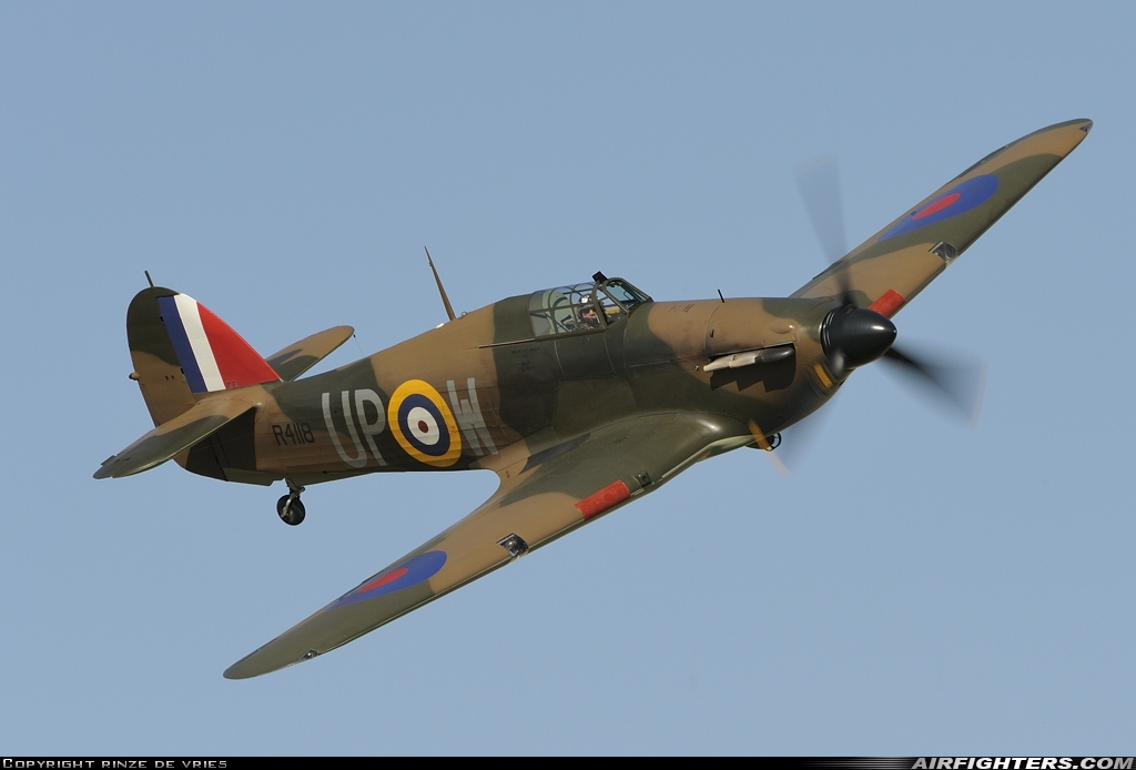 Photo ID 180942 by rinze de vries. Private Hurricane Heritage Hawker Hurricane I, G HUPW