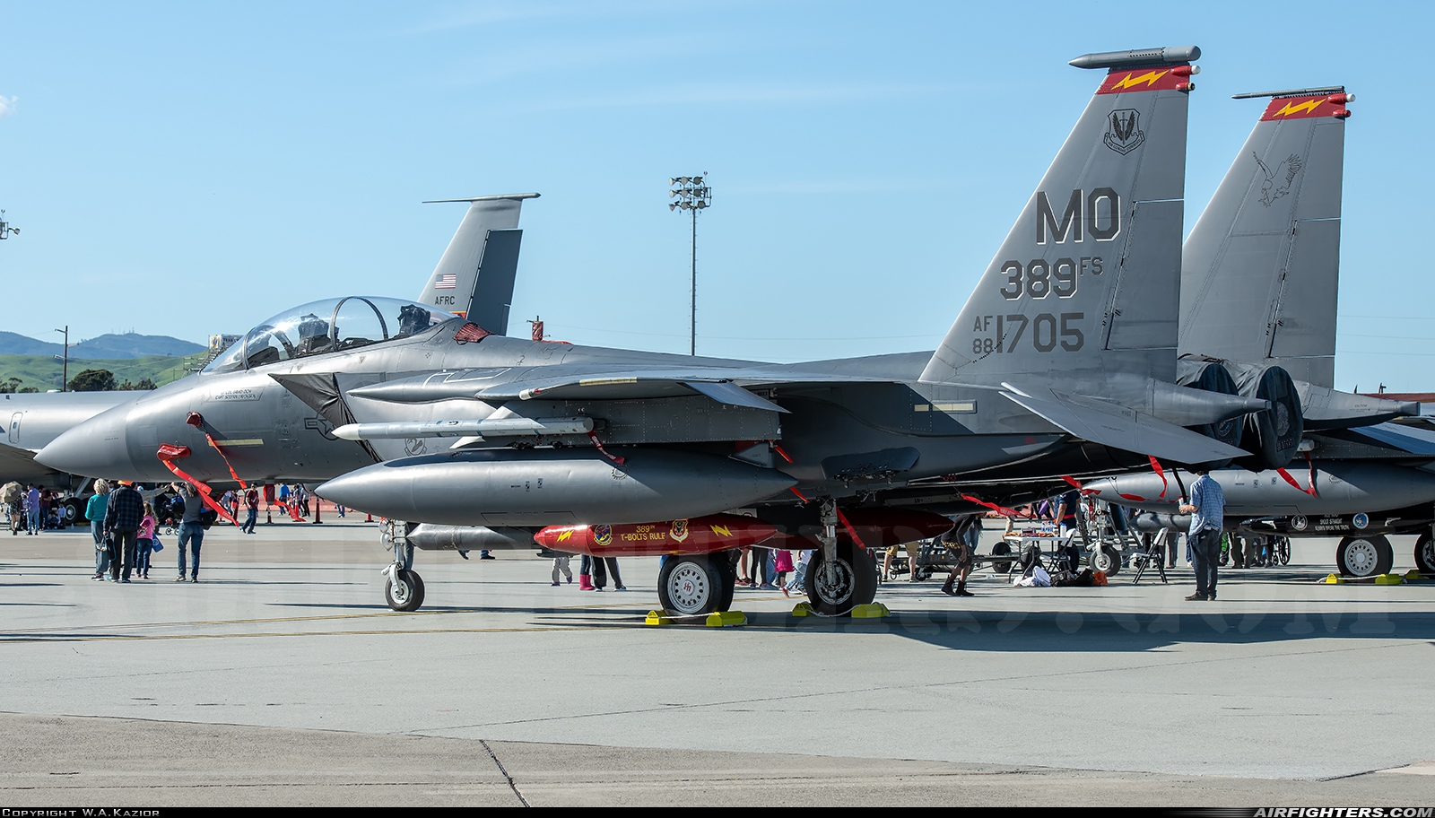 88-1705 (cn 1114/E89) McDonnell Douglas F-15E Strike Eagle Photo 