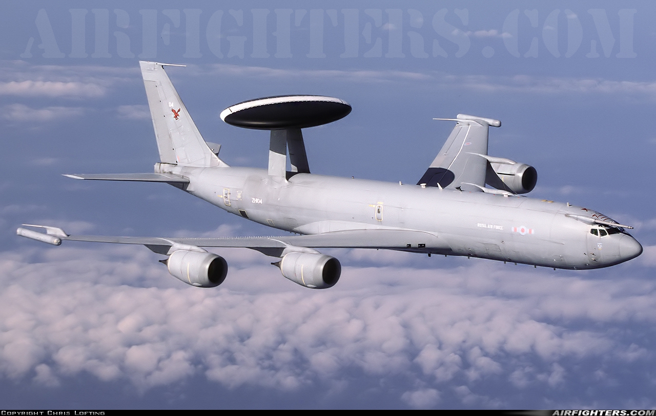 Zh104 Cn 1007 Boeing E 3d Sentry Aew1 707 300 Photo By Chris Lofting Airfighters Com