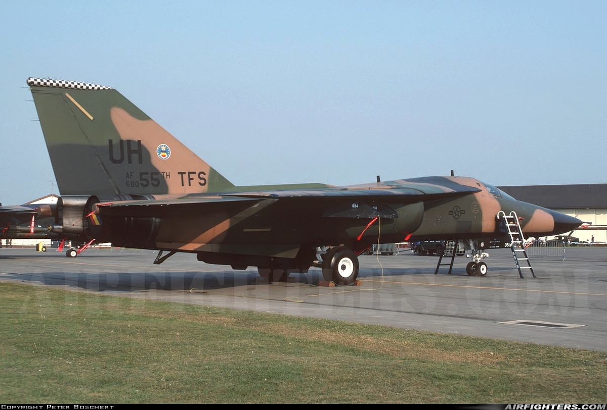 Photo ID 272002 by Peter Boschert. USA Air Force General Dynamics F 111E Aardvark, 68 0055