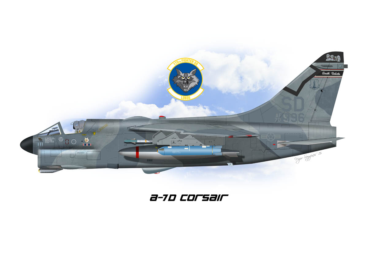 A-7D Corsair Profile