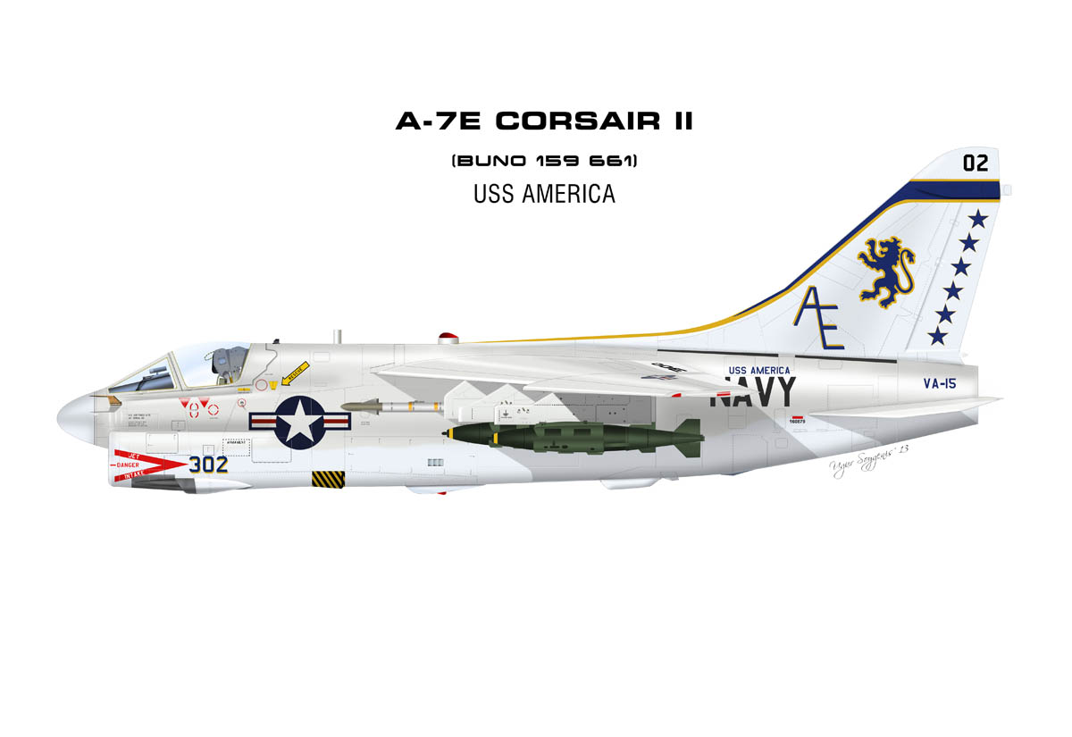 A-7E Corsair Profile