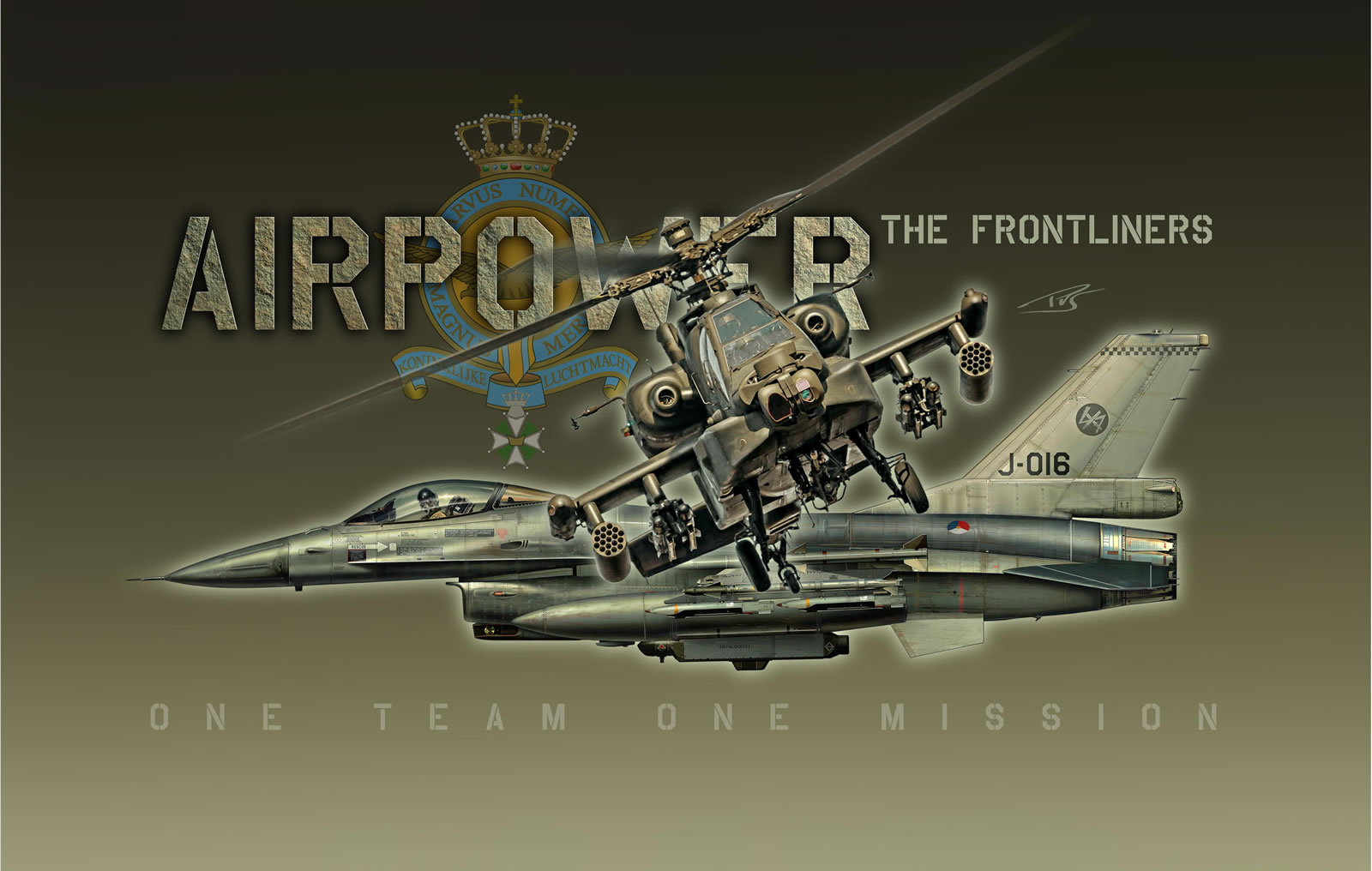J-016 F-16 Profile